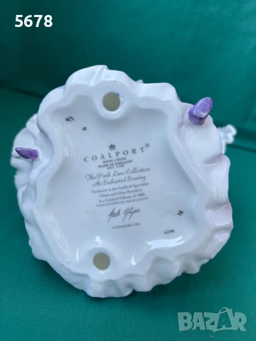 Порцеланова статуетка ,,Coalport”, снимка 8 - Статуетки - 53814785