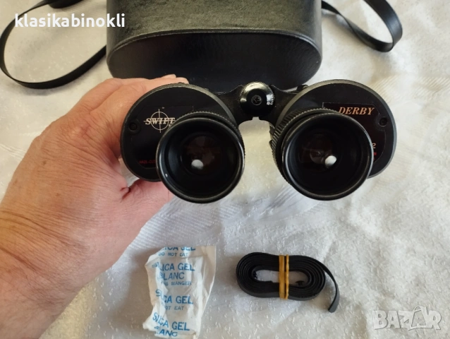 ТОП ПРОФЕСИОНАЛЕН МОРСКИ- ЛОВЕН Бинокъл--SWIFT-DERBY 7.5x42 (J-B56), снимка 2 - Екипировка - 53926124