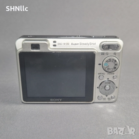 Цифров фотоапарат Sony Cyber Shot DSC-W120, снимка 3 - Фотоапарати - 49914617