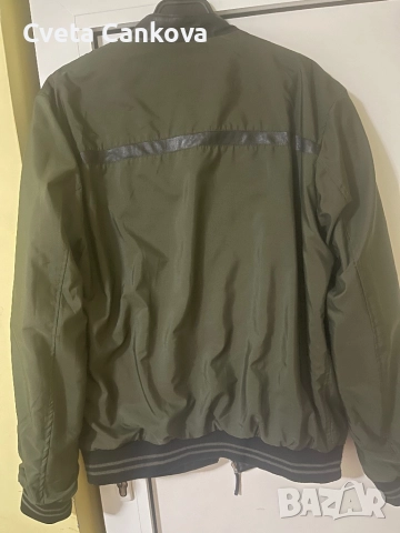 Кожено яке с две лица, снимка 9 - Якета - 51683496