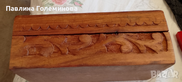 дървени кутии за бижута , снимка 2 - Декорация за дома - 44996256