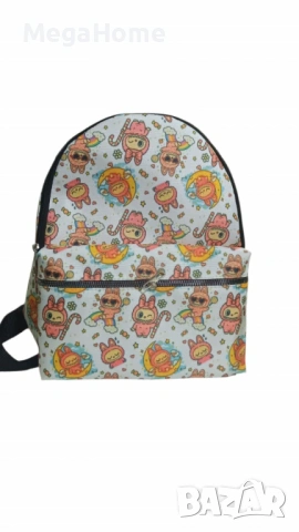 Детска раничка с герои LABUBU  – лека, удобна, 6 цвята, снимка 10 - Раници - 53482696
