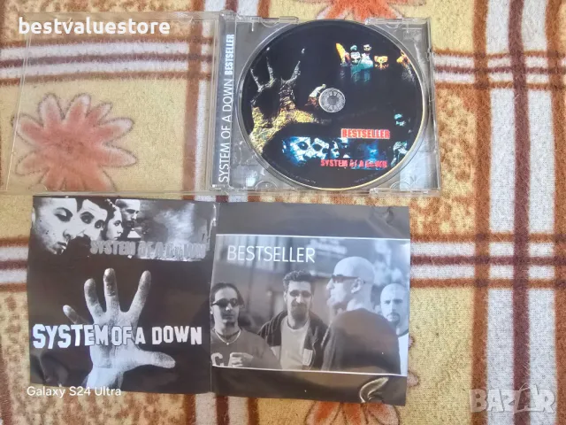 System Of A Down Bestseller CD Компакт Диск, снимка 4 - CD дискове - 48431595