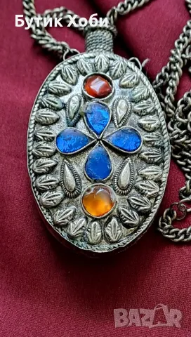 Старинно метално шишенце , снимка 4 - Антикварни и старинни предмети - 50174764