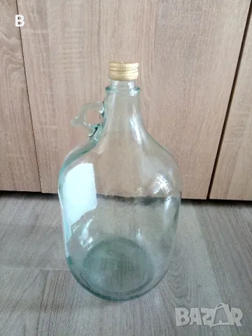 Дамаджана 5 л. с капачка винт, снимка 2 - Други стоки за дома - 50152114