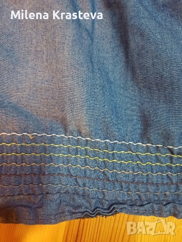 Дълга дънкова тънка пола. Универсален размер, снимка 3 - Поли - 53684683