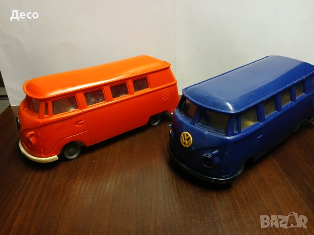 Стари играчки микробуси за части., снимка 1 - Колекции - 46361934
