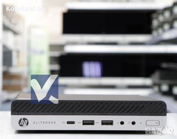 Обновен компютър HP EliteDesk 800 G4 DM с гаранция, снимка 2 - Работни компютри - 45976633