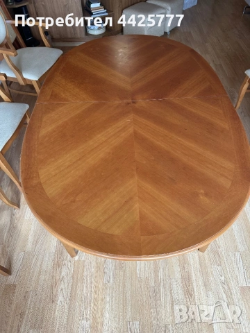 Трапезна разтегателна маса , снимка 3 - Маси - 53373424