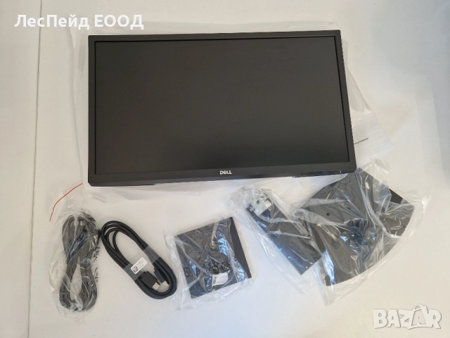 Монитор Dell - SE2222H, 21.5", FHD, LED, Anti-Glare, черен, снимка 3 - Монитори - 51969951