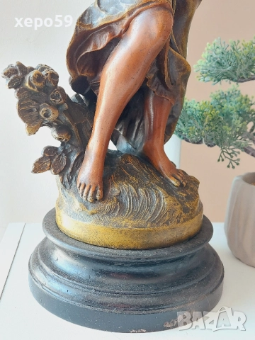 Антикварна газена лампа -19 век., 1 500 €/височина 60 см./, снимка 7 - Антикварни и старинни предмети - 52310300