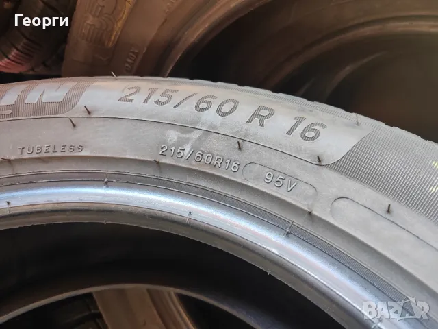 2бр. летни гуми 215/60/16 Michelin, снимка 3 - Гуми и джанти - 47438290