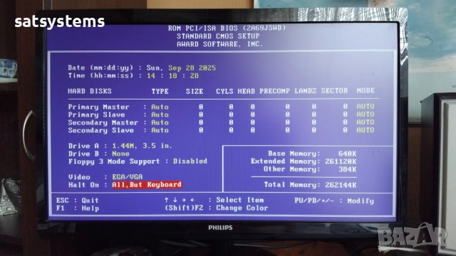 Дънна платка Acorp 6LX/EX68 v1.2 Slot 1 CPU+RAM+VGA, снимка 11 - Дънни платки - 51871080
