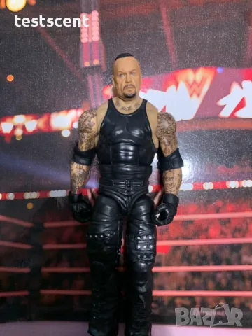 Екшън фигура WWE The Undertaker Гробаря Mattel Elite Figure играчка , снимка 8 - Колекции - 49552382