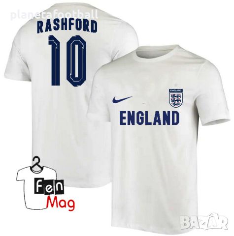 Футболна фен тениска на Англия за EURO 2024!Фен тениска на ENGLAND 2024!, снимка 8 - Фен артикули - 46219490