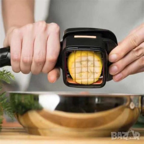 Кухненско, мултифункционално ренде за плодове и зеленчуци 5 в 1 Genius Nicer Dicer, снимка 9 - Аксесоари за кухня - 46558766