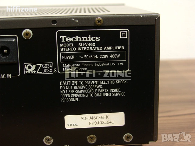 УСИЛВАТЕЛ Technics su-v460 /1, снимка 9 - Ресийвъри, усилватели, смесителни пултове - 54281510