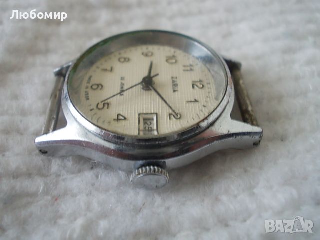 Стар часовник ZARIA - №8, снимка 9 - Антикварни и старинни предмети - 45252902