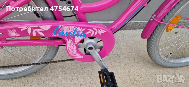 Колело за момиче Giulia велосипед 24", снимка 3 - Велосипеди - 53744009