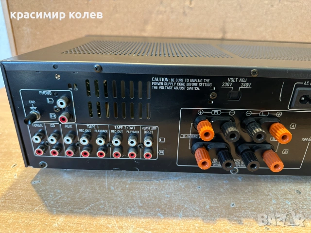 усилвател " TECHNICS SU-VX500", снимка 9 - Ресийвъри, усилватели, смесителни пултове - 54135198