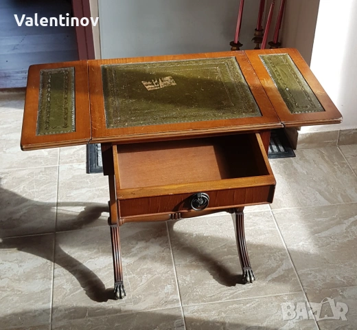 Старинно дървено шкафче- масичка , снимка 4 - Шкафове - 53201044