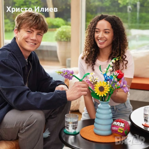 Конструктор Zuru MAX Flowers букет цветя lego лего, снимка 9 - Конструктори - 51925647