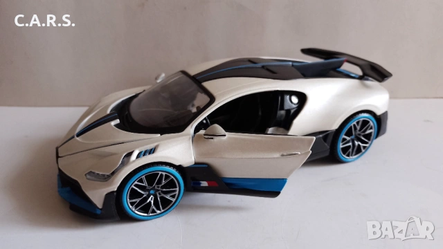 Колички Bugatti, Lamborghini и Volkswagen T1 - Мащаб 1:24, снимка 6 - Колекции - 53062687
