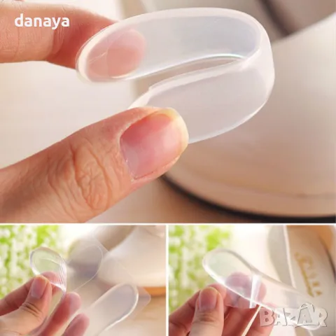 5816 Силиконови протектори за пети против образуване на мазоли, 2 броя, снимка 5 - Други - 49645988