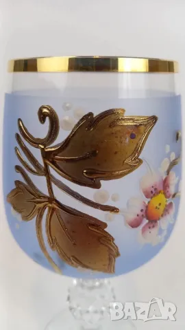 6 чаши Бохемия, снимка 7 - Чаши - 50197190