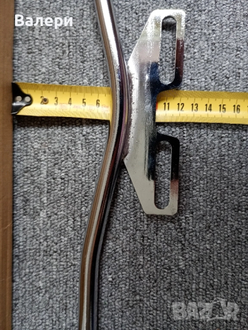 Хромирана стойка за допълнителни фарове на мотоциклет чопър, снимка 8 - Аксесоари и консумативи - 52341778