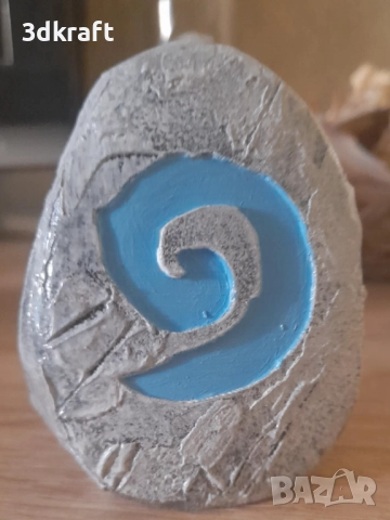 Hearthstone от World of Warcraft - 3D принт, ръчно оцветен