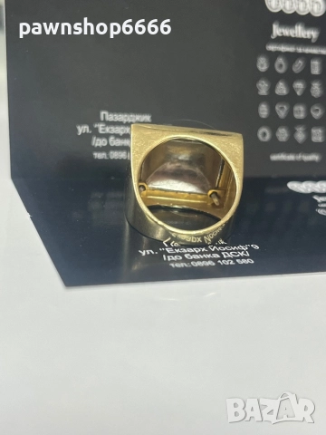 Златен пръстен 14К , снимка 8 - Пръстени - 51809178