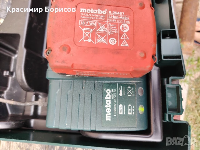 Винтоверт Metabo bs 14. 4 Li , снимка 4 - Винтоверти - 51082170