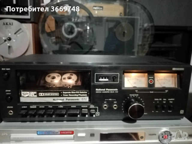 Продава се рядък касетен дек тип ''фурна'' NACIONAL PANASONIC