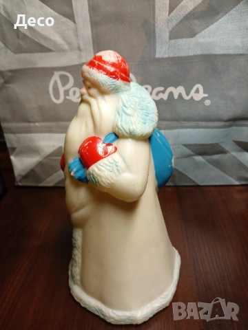 Стара руска играчка дядо Мраз., снимка 4 - Колекции - 53668780