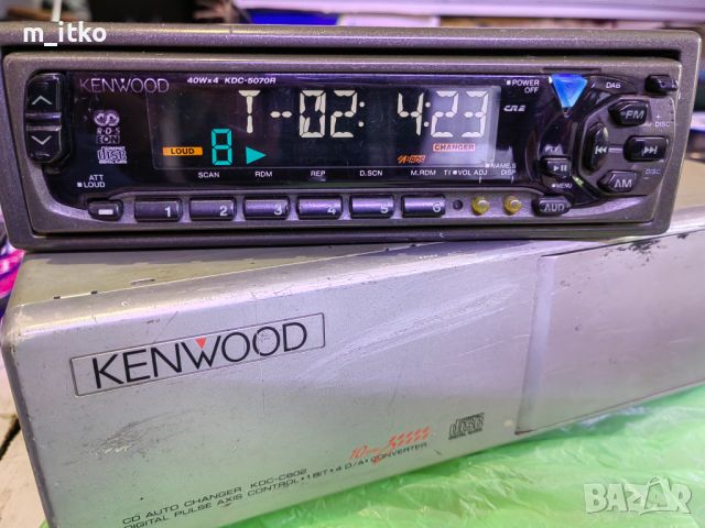 Kenwood KDC-5070R ///CD чейнджър Kenwood KDC-C602, снимка 10 - Радиокасетофони, транзистори - 46375289