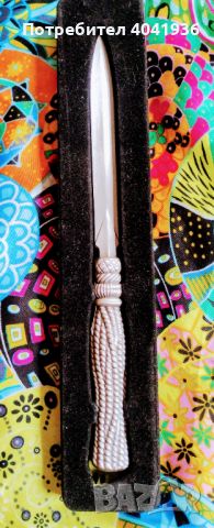 Сувенирен японски нож - катана. Остър., снимка 4 - Ученически пособия, канцеларски материали - 45416322