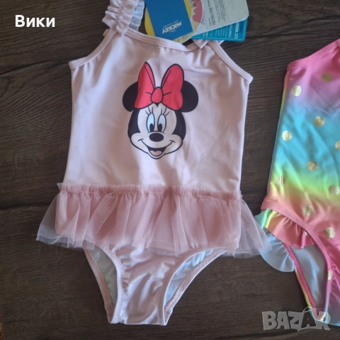 Нови два модела детски бански, размер 24-36м., снимка 2 - Детско бельо и бански  - 53582520