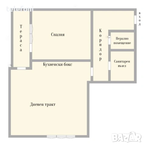 Двустаен апартамент 88кв.м кв.БОРОВЕЦ ул.Росица 7, снимка 5 - Апартаменти - 53278757