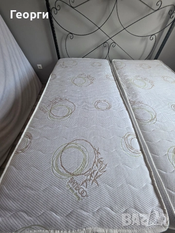 Матрак двулицев 2 броя, снимка 2 - Матраци - 54252743