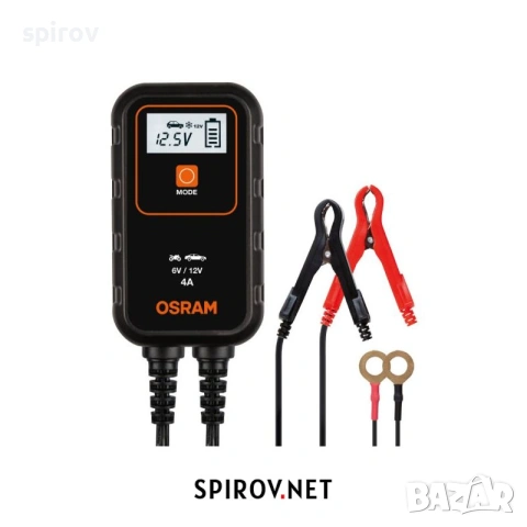 Интелигентно зарядно устройство OSRAM BATTERYcharge 904 – 6/12V 4A
