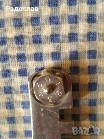 Български стар стъклорез  / елмаз за стъкло, снимка 4 - Диамантени и режещи инструменти - 53827183