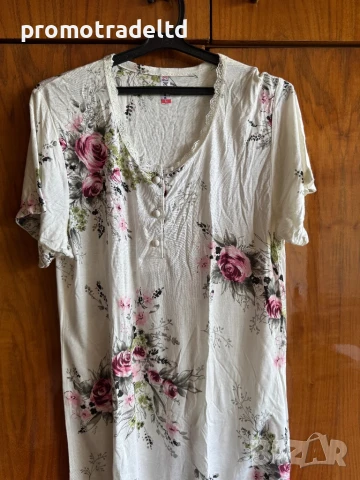 Турска нощница трико къс ръкав L