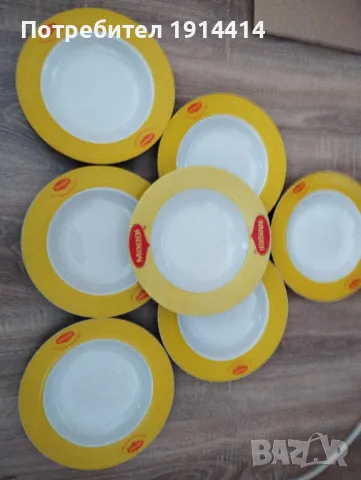 Порцеланови чинии, снимка 4 - Чинии - 49754596