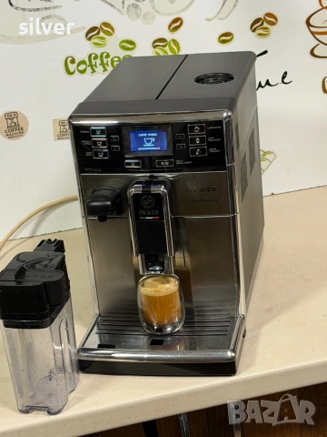 Кафемашина кафе автомат Saeco PicoBarista с гаранция, снимка 8 - Кафемашини - 53753107