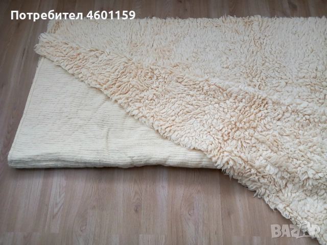 Нов вълнен китеник , снимка 8 - Покривки за легло - 53608654