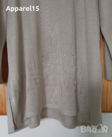 Блуза - туника, XL, снимка 3 - Блузи с дълъг ръкав и пуловери - 50235138