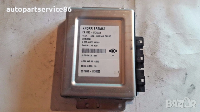 Блок за управление на ABS Knorr / ECU за Mercedes Atego (година не е посочена) A0004463314/003 99208