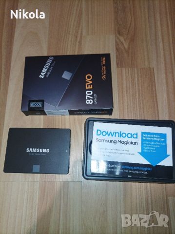 SSD диск Samsung 870 EVO 2.5" 500GB, снимка 3 - Твърди дискове - 45497770