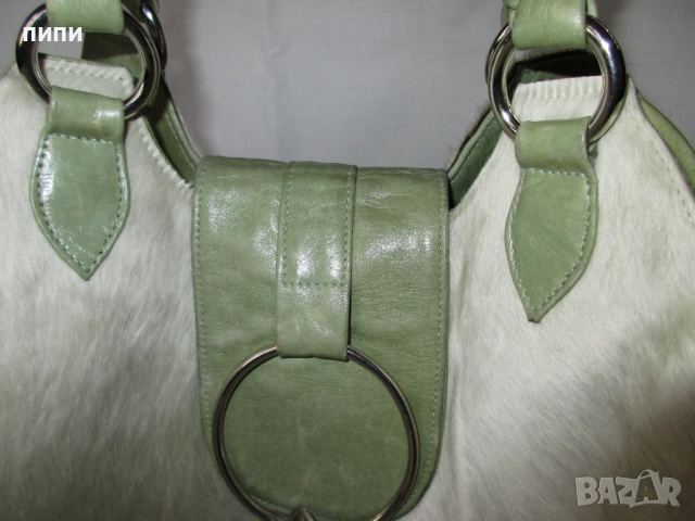 ЕСТЕСТВЕНА КОЖА дамска бутикова чанта